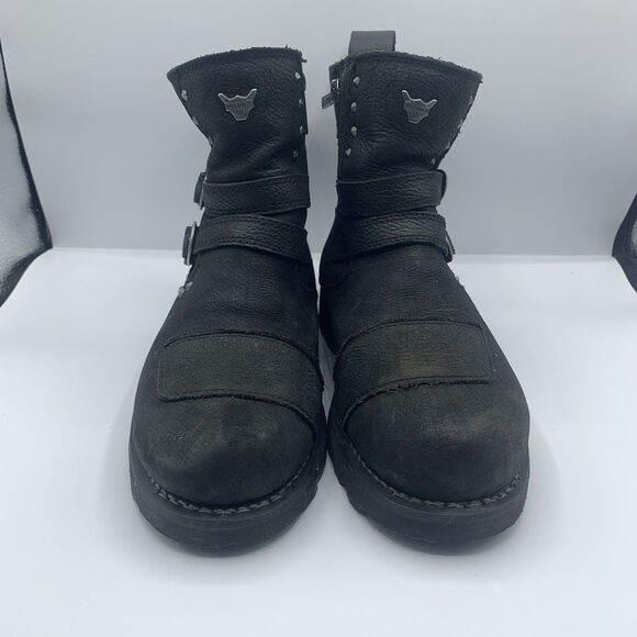 Women’s Harley Davidson Waterproof Amesbury Boot Size 8.5 - Picture 5 of 7